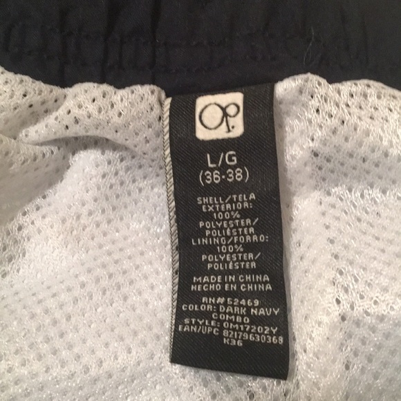 New OP Board Shorts Swim Trunks Surf Large 36 - 38 - Picture 3 of 7
